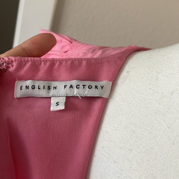 English Factory Pink Dress Size S - Picture 6 of 14